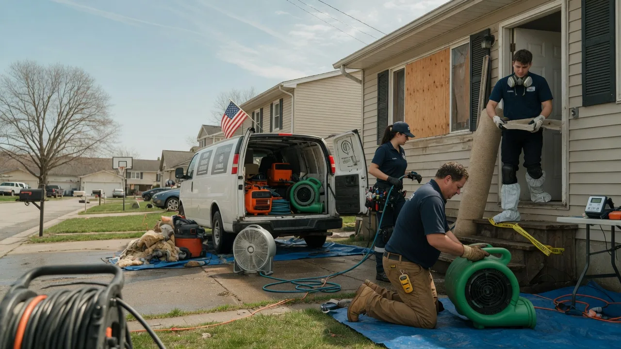 Water Damage Restoration in Grand River, OH near me